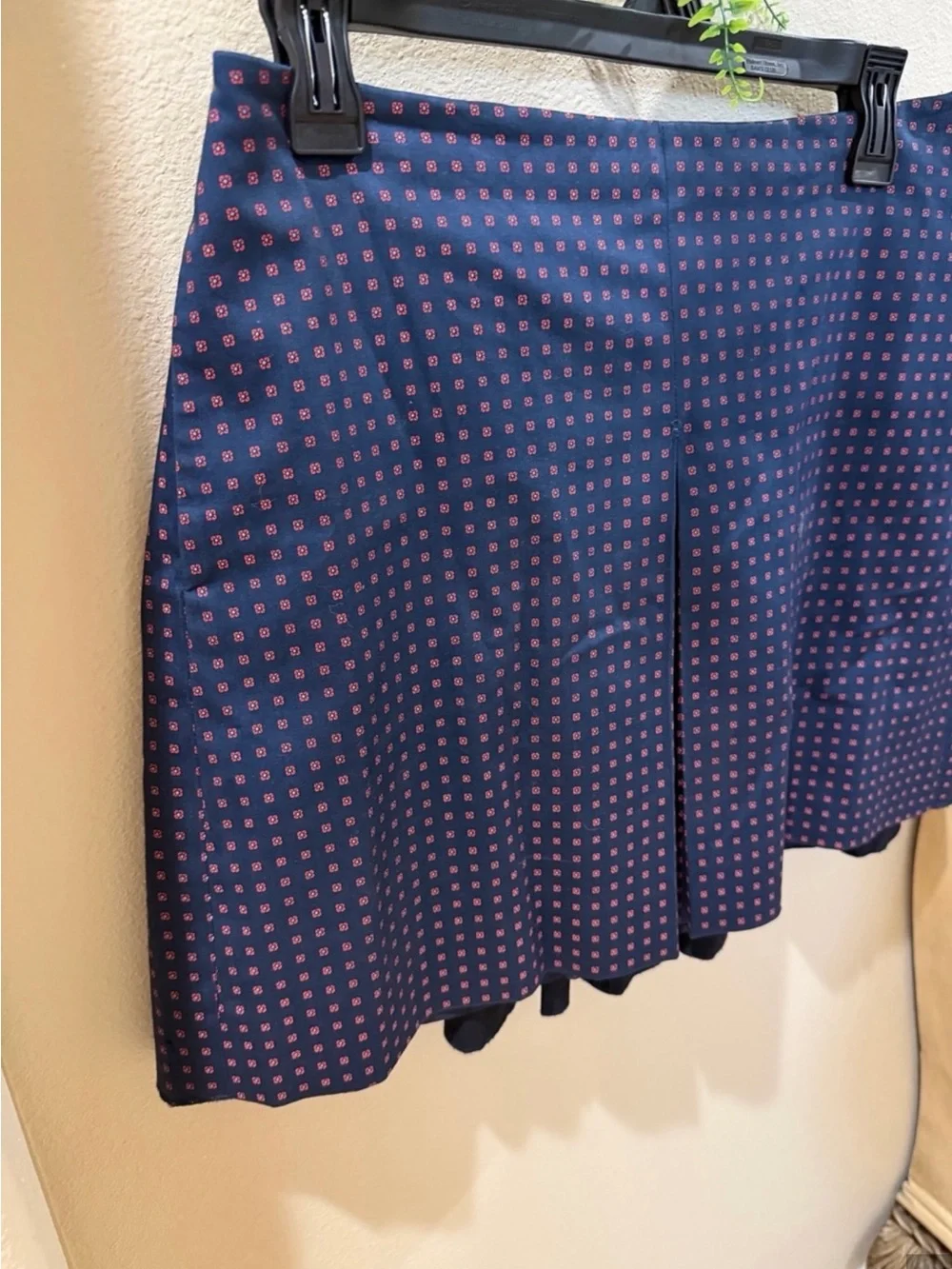 Tory Burch pleated navy